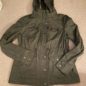 Army green jacket